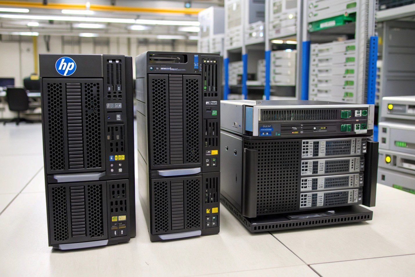مشخصات فنی سرورهای HP