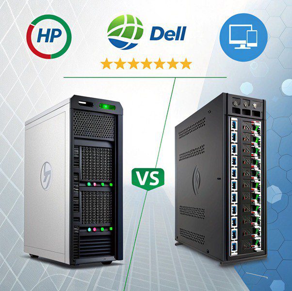 سرور HP یا Dell