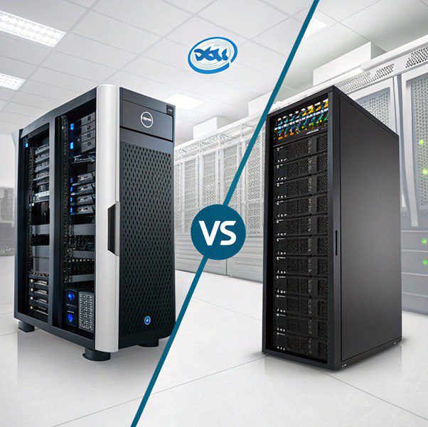 سرور HP یا Dell