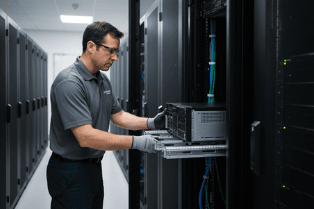 چگونه یک سرور را داخل رک نصب کنیم